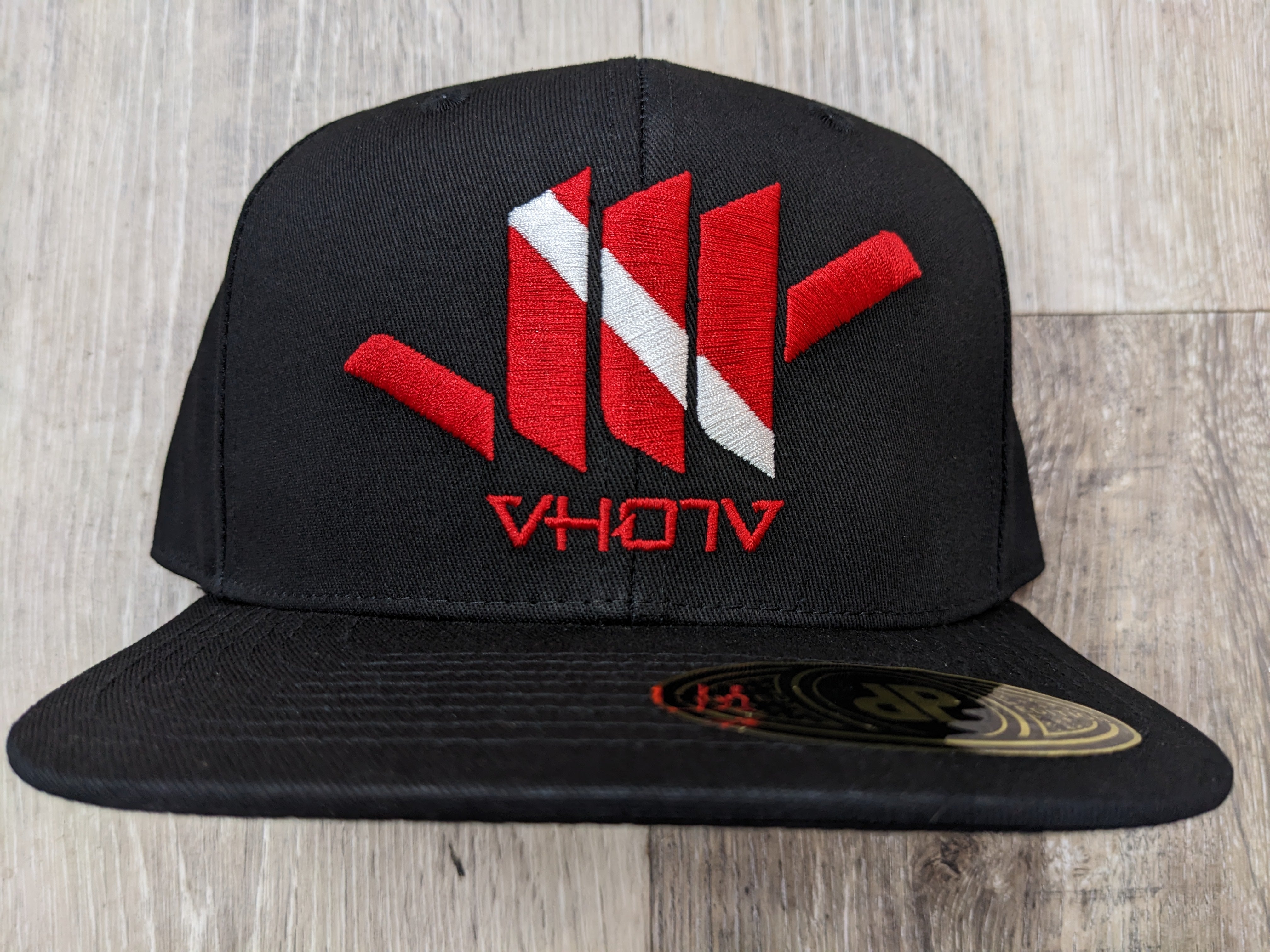 Snapback: Custom Mabuhay Hat (red/yellow/blue)