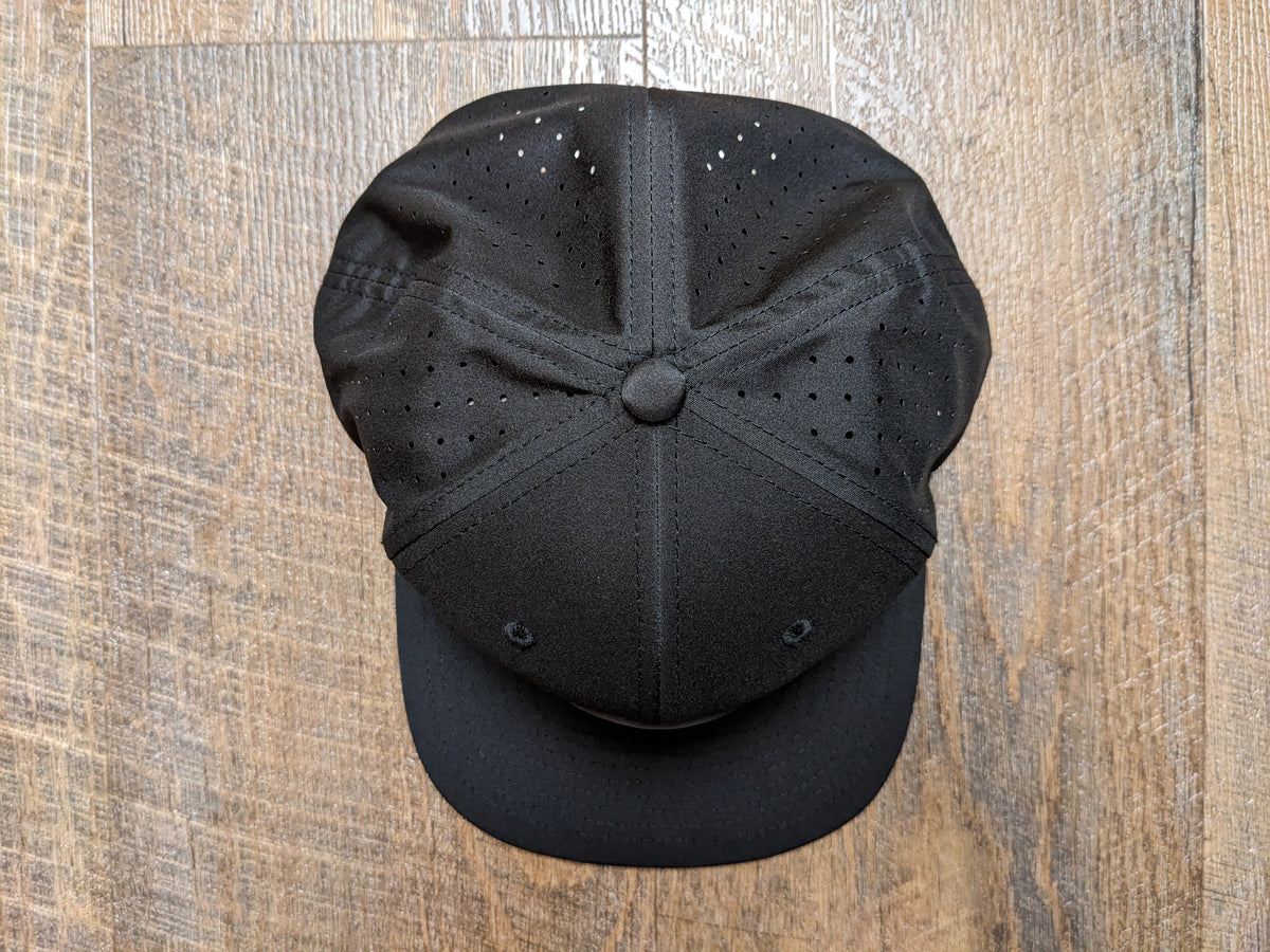 Snapback: Laser Perforated Performance Trucker (Black) – VH07V