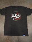 Fine Jersey Fitted "Flow" Tee (Charcoal Heather) - VH07V