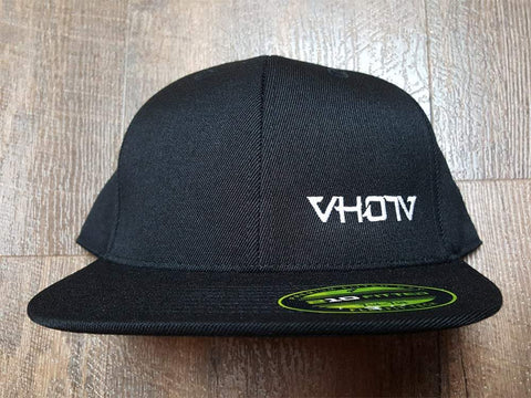 Fitted: Small Logo Hat (Black/White) - VH07V