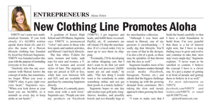 New Clothing Line Promotes Aloha (MidWeek)