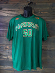 Adult Moisture Wicking Hawaii Five-0 T-shirt Collab w/ HiLife (Green)