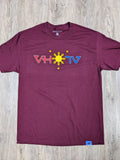 Adult "Mabuhay" Tee (Burgundy) - VH07V
