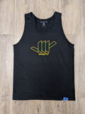 Adult "Jahka" (Jah Shaka) Tank (Black)
