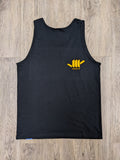 Adult "Jahka" (Jah Shaka) Tank (Black)