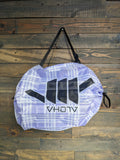 VH07V Foldable Nylon Bag (Purple/White Shaka) - VH07V