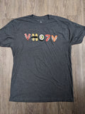 Fine Jersey Fitted "Sushi" Tee (Heather Heavy Metal) - VH07V