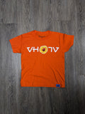 Keiki "Yellow Hibiscus" Tee (Orange)