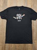 Fine Jersey Fitted "Irezumi" Tee (Black)