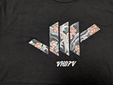Fine Jersey Fitted "Irezumi" Tee (Black)