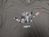 Fine Jersey Fitted "Irezumi" Tee (Warm Gray)