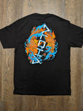 Adult "Koi Waves" Tee (Black)
