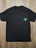 Adult "Shaka Camo" Tee (Black)