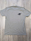 Fine Jersey Fitted "Volcano" Tee (Warm Gray)