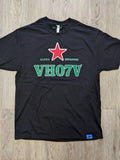 Adult "Green Bottle" Tee (Black)