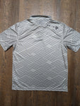 Adult Moisture Wicking Custom Diamond Polo (Silver)