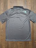 Adult Moisture Wicking Custom Diamond Polo (Graphite/Mint)