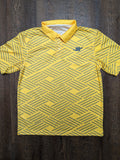 Adult Moisture Wicking Custom Diamond Polo (Yellow)