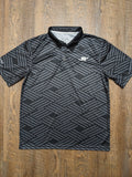 Adult Moisture Wicking Custom Diamond Polo (Black)