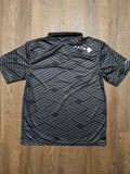 Adult Moisture Wicking Custom Diamond Polo (Black)