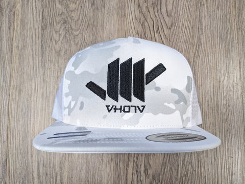 Snapback: Shaka (Multicam White Camo/Black thread)