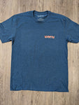 Fine Crew "Nippon" Tee (Steel Blue Heather)