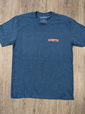 Fine Crew "Nippon" Tee (Steel Blue Heather)