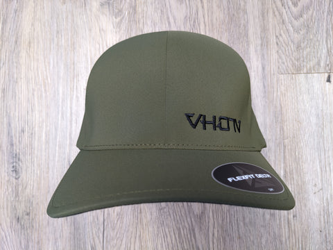 Flexfit: Delta® Cap (Olive/Black) (2 Sizes)