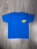 Keiki "Wheels" Tee (Royal Blue)