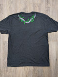 Fine Crew "Neck Lei" Tee (Charcoal Heather) - VH07V