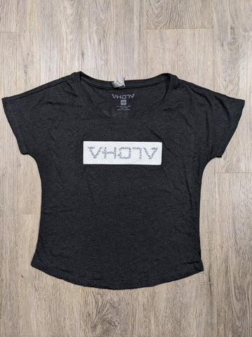 Ladies "Kikkou" Dolman T-Shirt (Black)