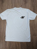 Fine Jersey Fitted "Diamond Head Sunset" Tee (Icy Blue)