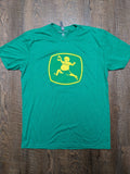 Fine Jersey Fitted "John Beer" Tee (Kelly Green) - VH07V
