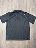 Adult Moisture Wicking Custom Seigaiha Polo (Carbon/Gray) - VH07V