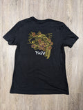 Ladies "Koi" CVC Tee (Black Heather)