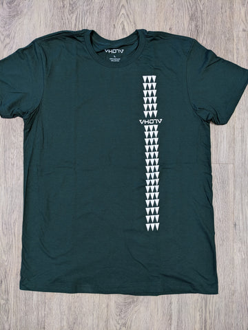 Fine Crew "Tribal Stripe" Tee (Dark Green)