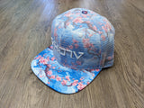 Snapback: Custom Sakura Meshover (White Thread) - VH07V