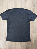 Fine Jersey Fitted "Diamond Head Sunset" Tee (Charcoal)