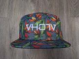 Snapback: Bird of Paradise 3D Puff logo (Full Color)