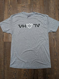 Fine Jersey Fitted "Project Shaka" Collab Tee (Dark Heather Gray) - VH07V