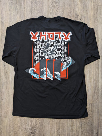 Fine Crew "Nippon" Long Sleeve Tee (Black)