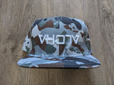 Snapback: Island Camo Performance Trucker (Gray/Brown)