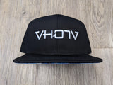 Snapback: Custom Black/Kai Bill 3D Puff logo - VH07V