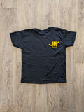 Keiki "Plumeria" Tee (Black) - VH07V