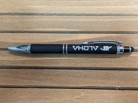 Black Ballpoint VH07V Logo Pen