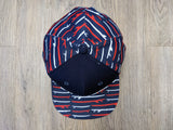 Snapback: Navy, White, Red Surfboards 3D Puff logo
