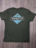 Fine Crew "Uroko" Tee (Military Green) - VH07V