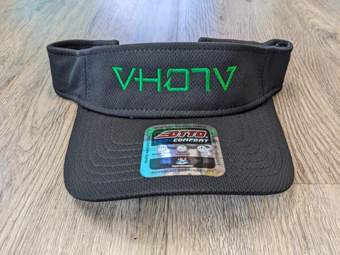 Visor: Logo (Black/Green) - VH07V