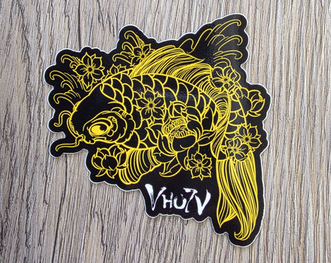 "Koi" Slap Sticker - VH07V