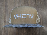 Snapback: Southern Magnolia w/ White 3D Puff logo